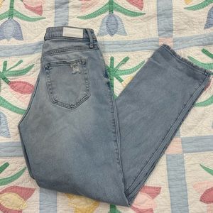 Hollister high rise straight jeans